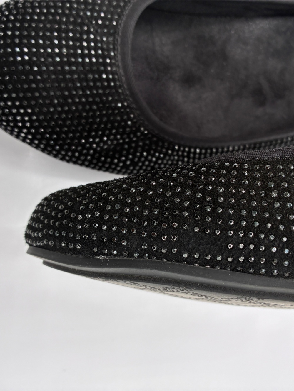 Vionic Spark Willow Ballet Flats, Black Crystal-Embellished Ballet Flats Sz 9 - Picture 7 of 13